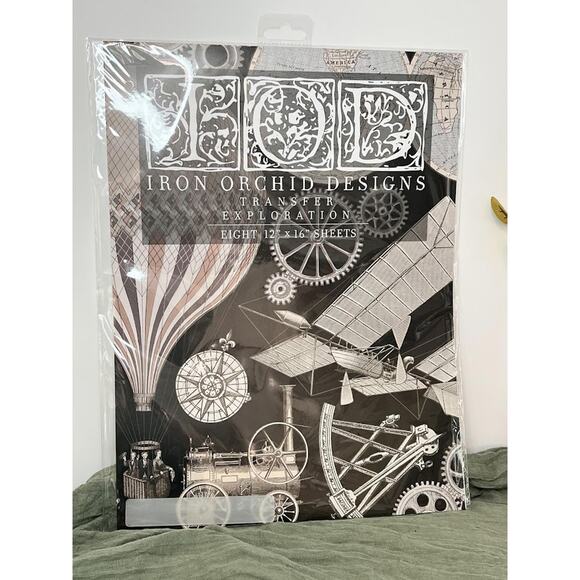 Exploration - IOD Transfer Pad - Eight 12"x16" Sheets - Brand New - Picture 1 of 2